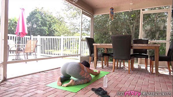 Betta reccomend gets caught stepmom stretch yoga