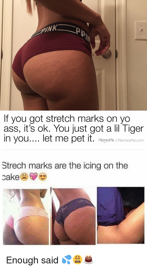 Big booty asses and pussy with stretch mark