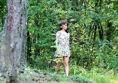 best of In nude forest teen