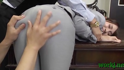 Korean luxury secretary fuck in ass